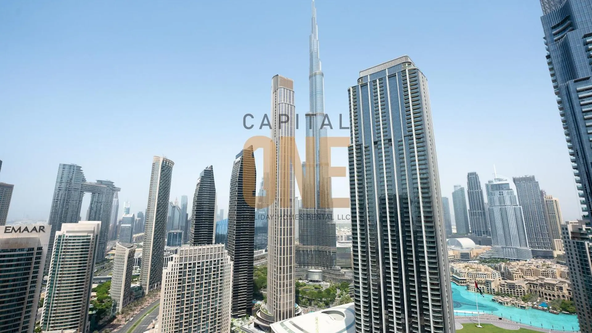 Burj Khalifa And Fountain View, 1Br, Downtown Dubai, Modern Furnished Apartment  Dubai