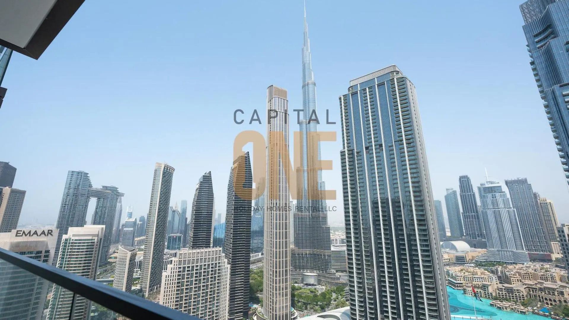 Burj Khalifa And Fountain View, 1Br, Downtown Dubai, Modern Furnished Apartment