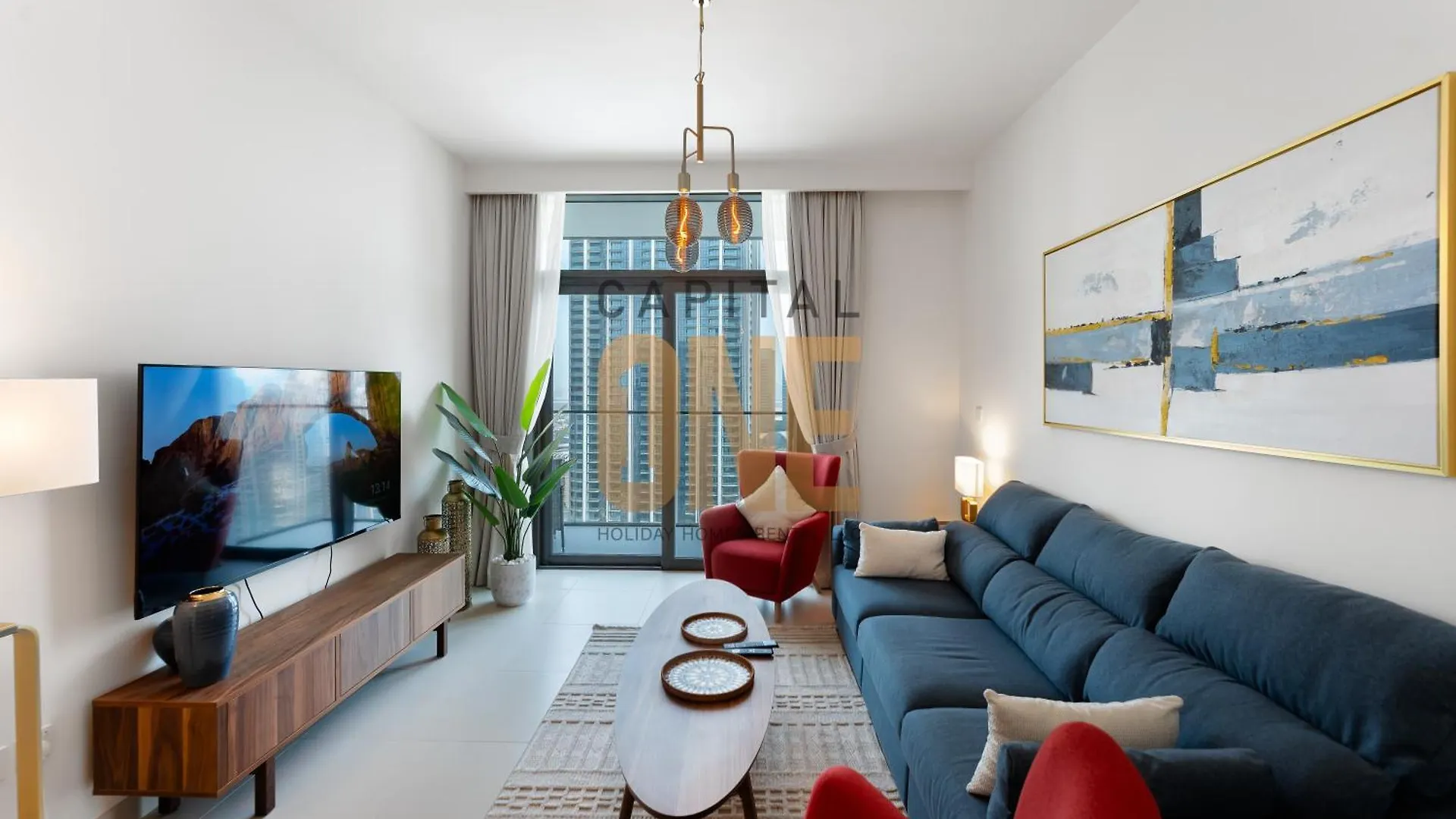 Burj Khalifa And Fountain View, 1Br, Downtown Dubai, Modern Furnished Apartment