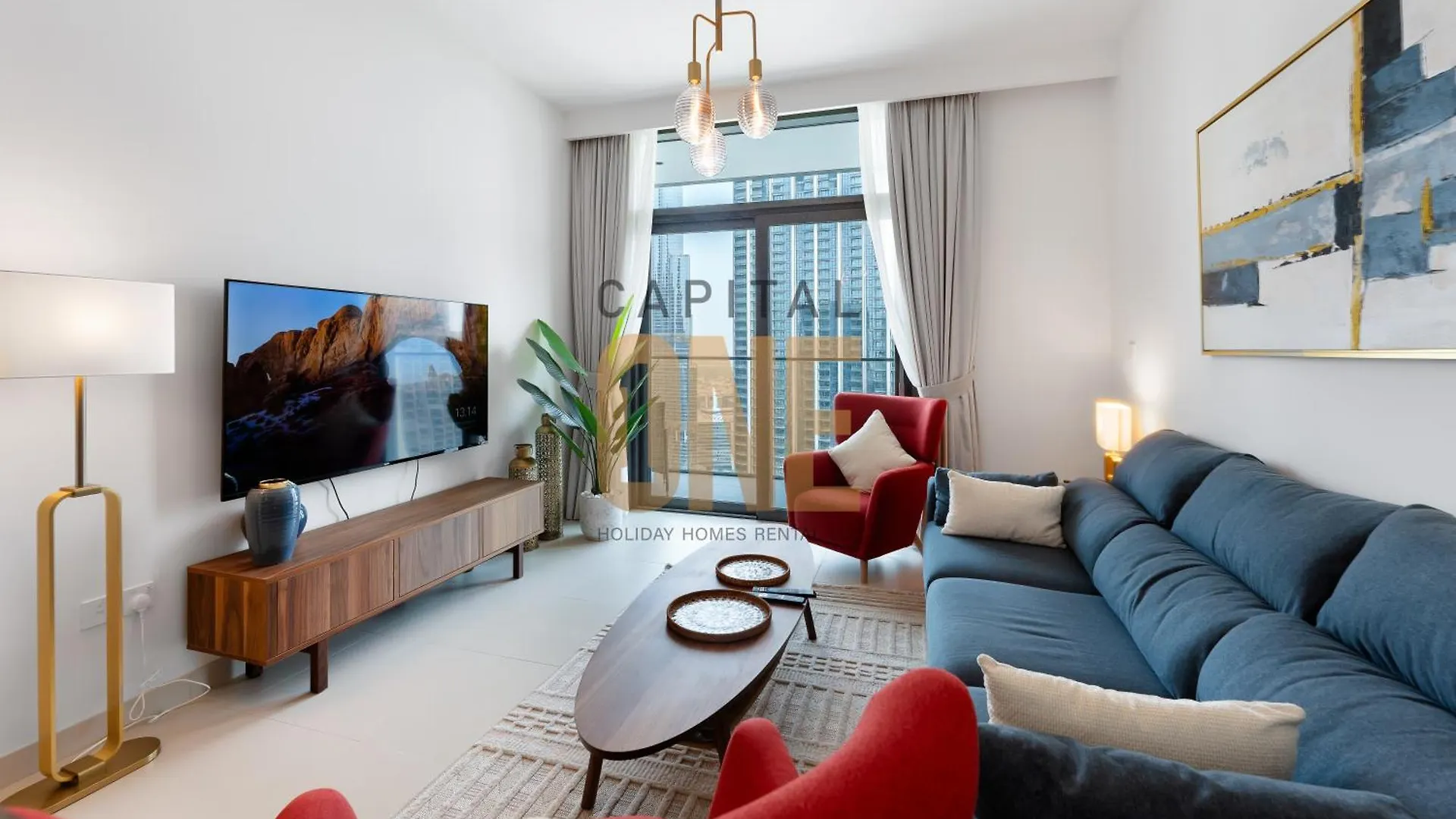 Burj Khalifa And Fountain View, 1Br, Downtown Dubai, Modern Furnished Apartment