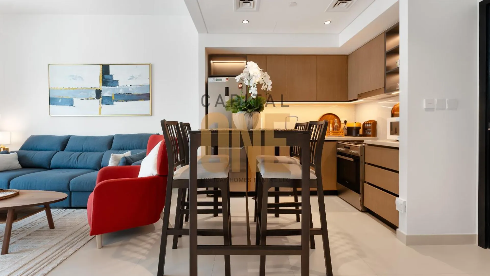 Burj Khalifa And Fountain View, 1Br, Downtown Dubai, Modern Furnished Apartment