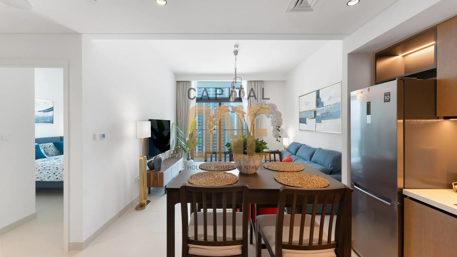 Burj Khalifa And Fountain View, 1Br, Downtown Dubai, Modern Furnished Lägenhet
