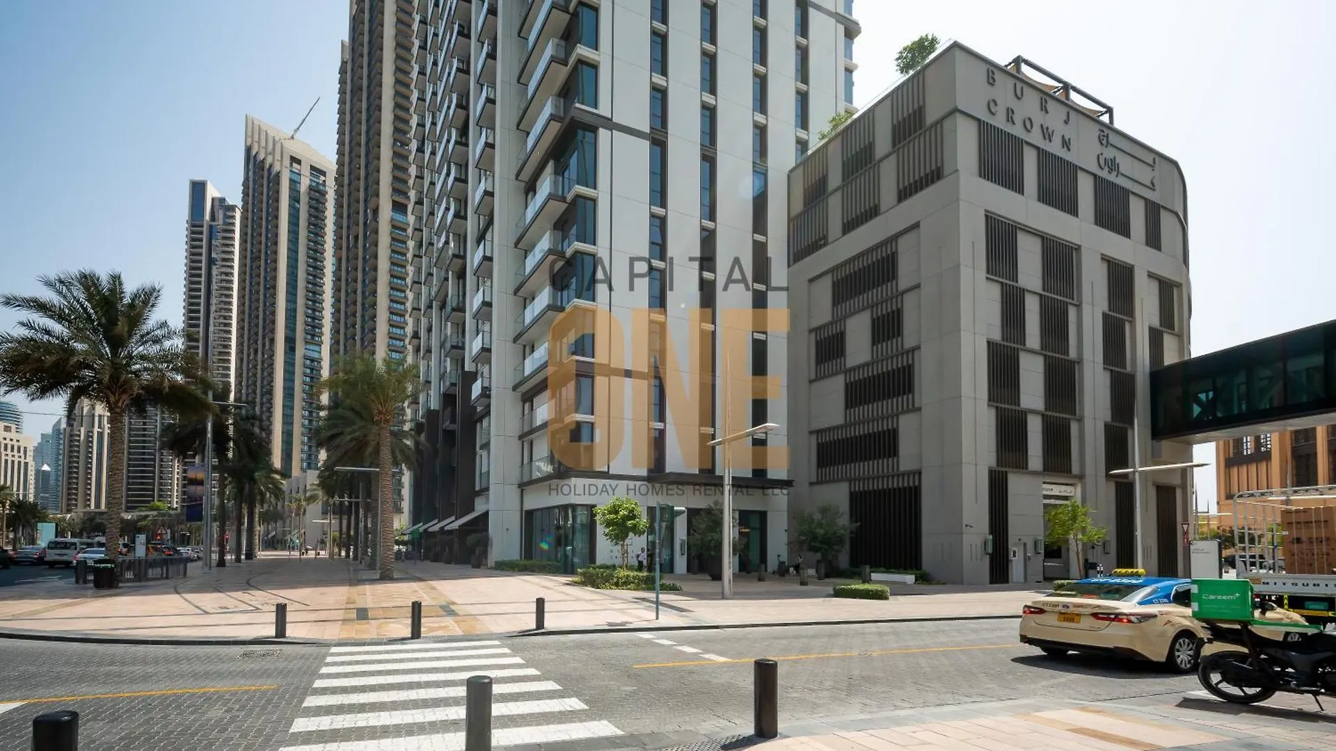 Burj Khalifa And Fountain View, 1Br, Downtown Dubai, Modern Furnished Lägenhet